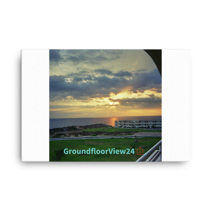 Natural View Canvas with groundfloorview24 with House Logo