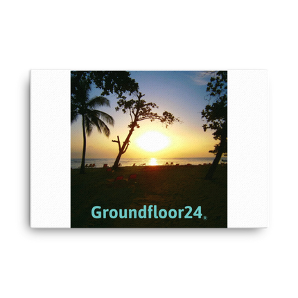 Beautiful Sea View Canvas with Groundfloor24 without House Logo