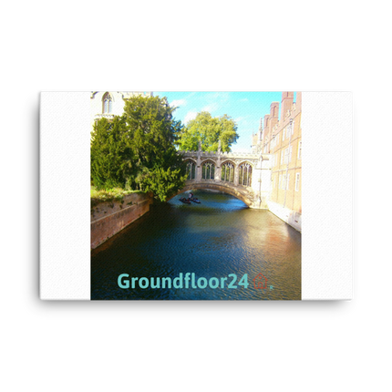 Beautiful Canel Canvas with Groundfloor24 with House Logo
