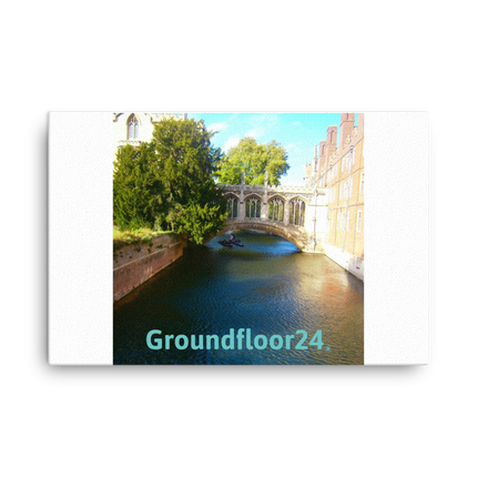 Beautiful Canel Canvas with Groundfloor24 without House Logo
