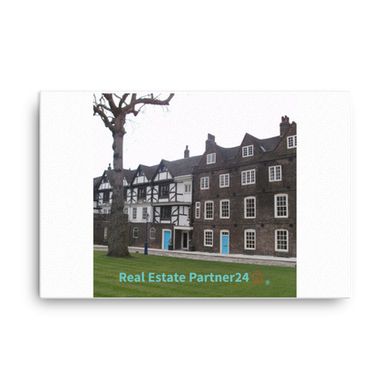 Beautiful Palace Canvas with realestatepartner24 with house Logo