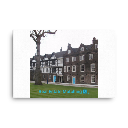 Beautiful Palace Canvas with realestatematching with key Logo