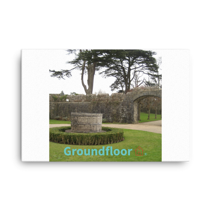 Nature's Wonders Canvas with Groundfloor with House Logo