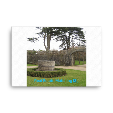 Nature's Wonders Canvas with realestatematching with key Logo