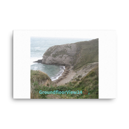 Sea & Hills Canvas with groundfloorview24 with House Logo