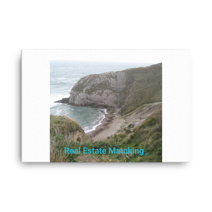Sea & Hills Canvas with realestatematching without key Logo