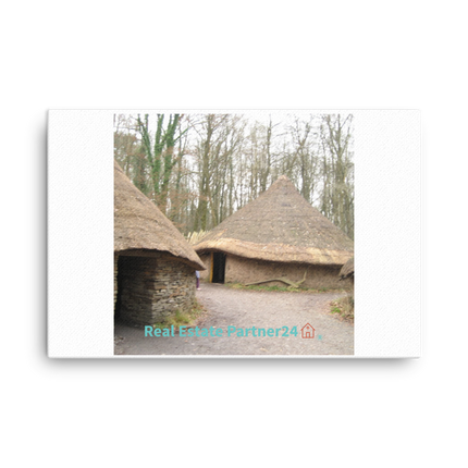 Village Charm Canvas with realestatepartner24 with house Logo
