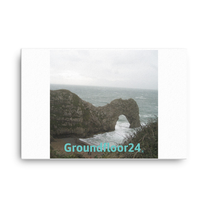 Coastal Escape Canvas with Groundfloor24 without House Logo
