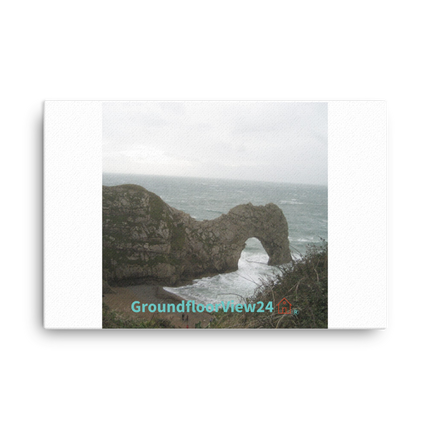 Coastal Escape Canvas with groundfloorview24 with House Logo