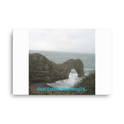 Coastal Escape Canvas with realestatematching24 without key Logo