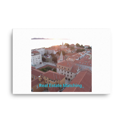 Roof Sunset View Canvas with realestatematching without key Logo