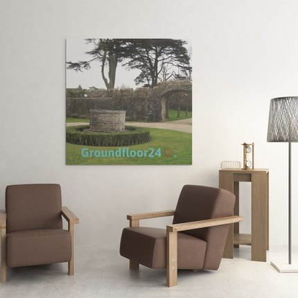 Nature's Wonders Framed canvas with Groundfloor24 with House Logo