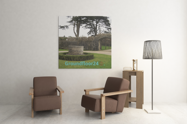 Nature's Wonders Framed canvas with Groundfloor24 with House Logo