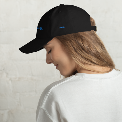 Croatia Classic Dad Hat Real Estate Matching24 with 3 Logos