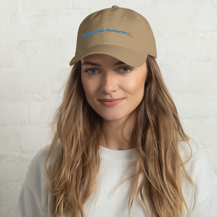 Netherlands Classic Dad Hat Real Estate Partner24 with 3 Logos.