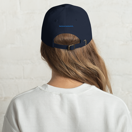 Croatia Classic Dad Hat Real Estate Matching24 with 3 Logos