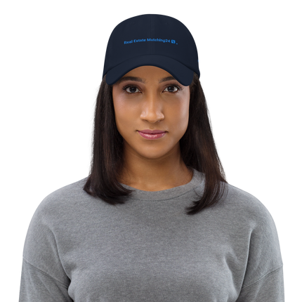 Slovenia Classic Dad Hat Real Estate Matching24 with 3 Logos