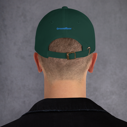 Bulgaria Classic Dad Hat Groundfloor with 3 Logos