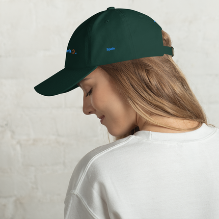 Spain Classic Dad Hat Real Estate Partner24 with 3 Logos.