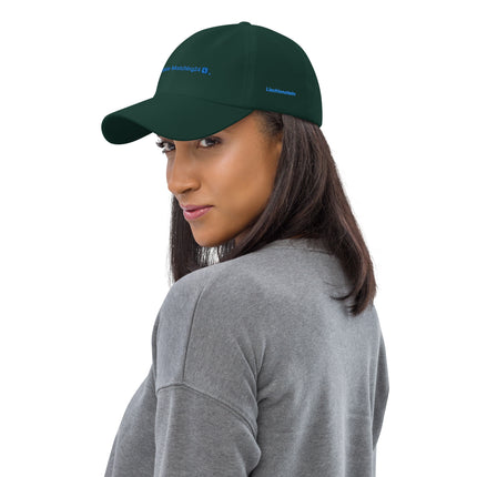 Liechtenstein Classic Dad Hat Real Estate Matching24 with 3 Logos