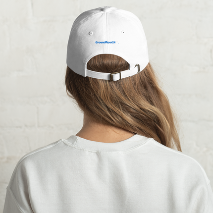 Spain Classic Dad Hat Groundfloor24 with 3 Logos