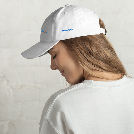 Netherlands Classic Dad Hat Real Estate Partner24 with 3 Logos.