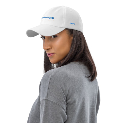 Hungary Classic Dad Hat Real Estate Matching24 with 3 Logos