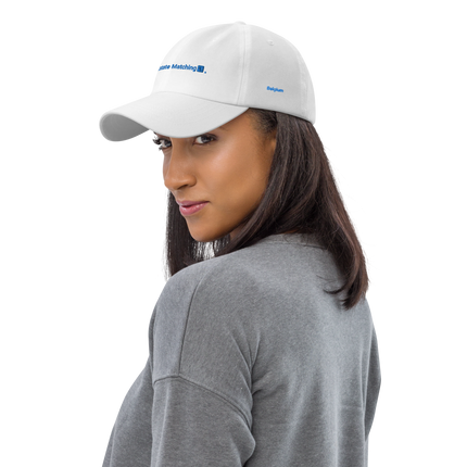 Belgium Classic Dad Hat Real Estate Matching with 3 Logos