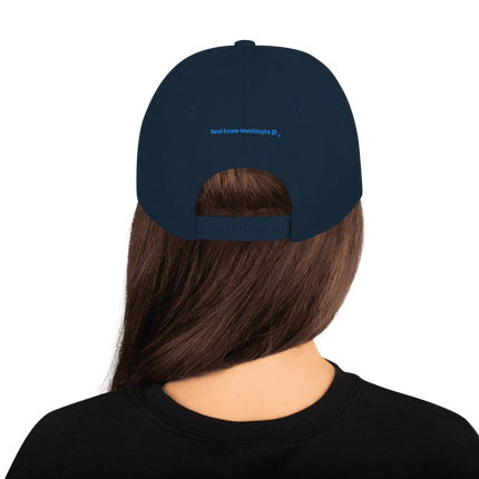 Italy Snapback Hat Real Estate Matching24 with 3 Logos