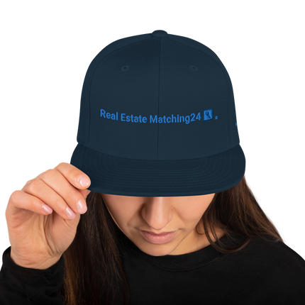 Netherlands Snapback Hat Real Estate Matching24 with 3 Logos