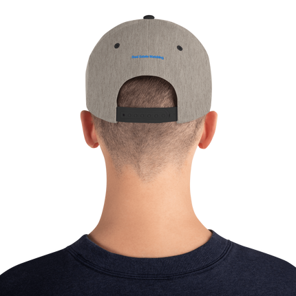 Malta Snapback Hat Real Estate Matching with 3 Logos