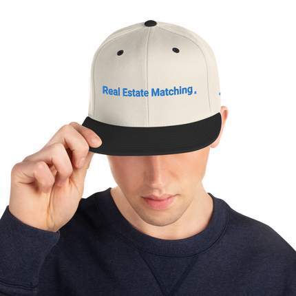 Germany Snapback Hat Real Estate Matching with 3 Logos