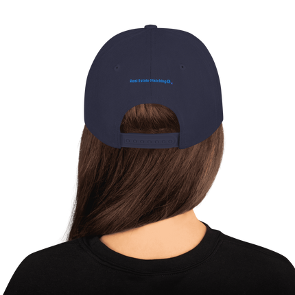 Albania Snapback Hat Real Estate Matching with 3 Logos.