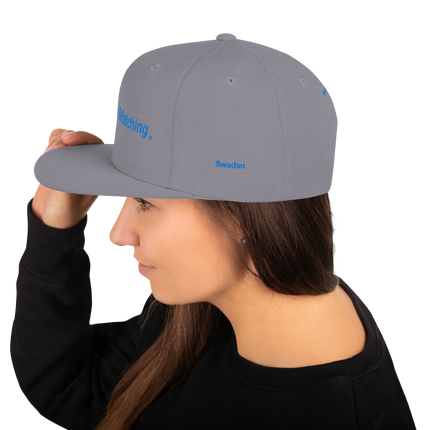 Sweden Snapback Hat Real Estate Matching with 3 Logos