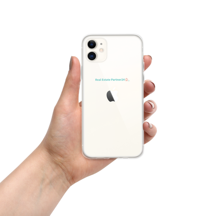 Clear Case for iPhone® with Real Estate Partner24 Logo