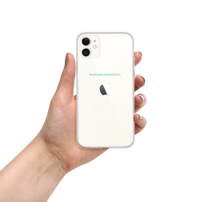 Clear Case for iPhone® with Real Estate Partner24 Logo