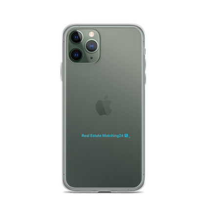 Clear Case for iPhone® with Real Estate Matching24 Logo