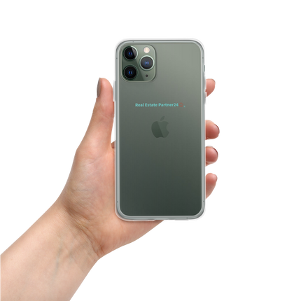 Clear Case for iPhone® with Real Estate Partner24 Logo
