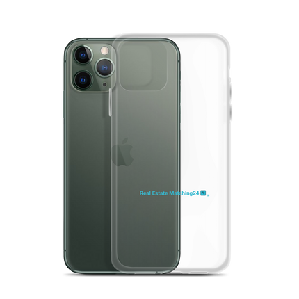 Clear Case for iPhone® with Real Estate Matching24 Logo