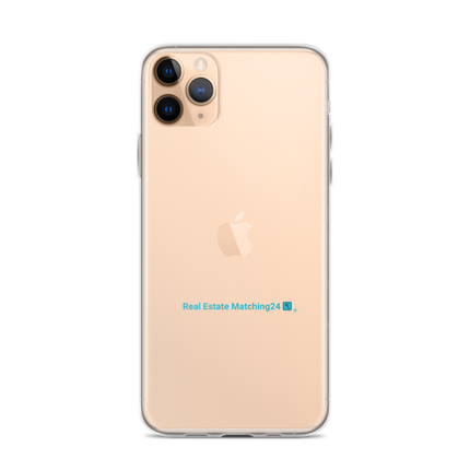 Clear Case for iPhone® with Real Estate Matching24 Logo