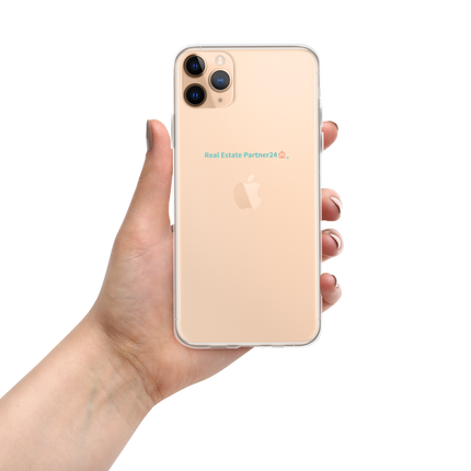 Clear Case for iPhone® with Real Estate Partner24 Logo