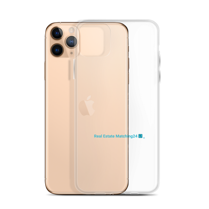 Clear Case for iPhone® with Real Estate Matching24 Logo