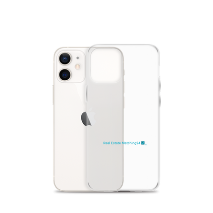 Clear Case for iPhone® with Real Estate Matching24 Logo