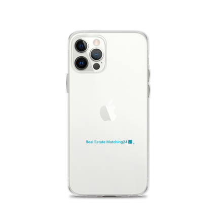 Clear Case for iPhone® with Real Estate Matching24 Logo