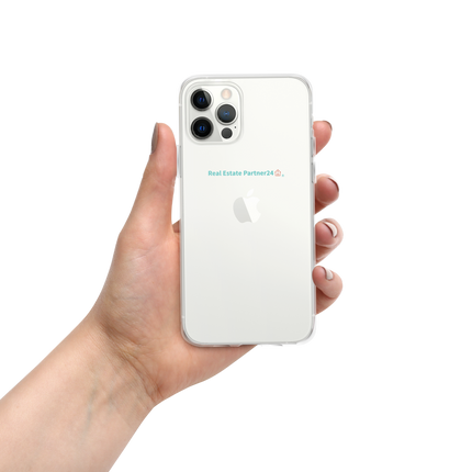 Clear Case for iPhone® with Real Estate Partner24 Logo