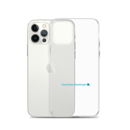 Clear Case for iPhone® with Real Estate Matching24 Logo