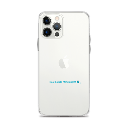 Clear Case for iPhone® with Real Estate Matching24 Logo