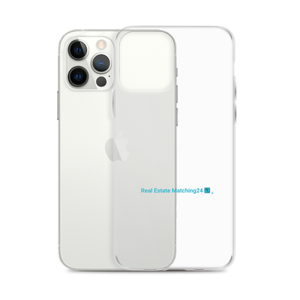 Clear Case for iPhone® with Real Estate Matching24 Logo
