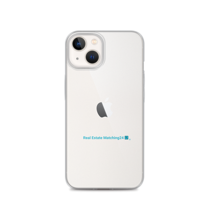 Clear Case for iPhone® with Real Estate Matching24 Logo