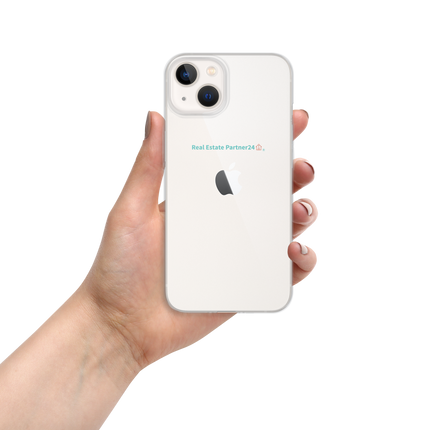 Clear Case for iPhone® with Real Estate Partner24 Logo